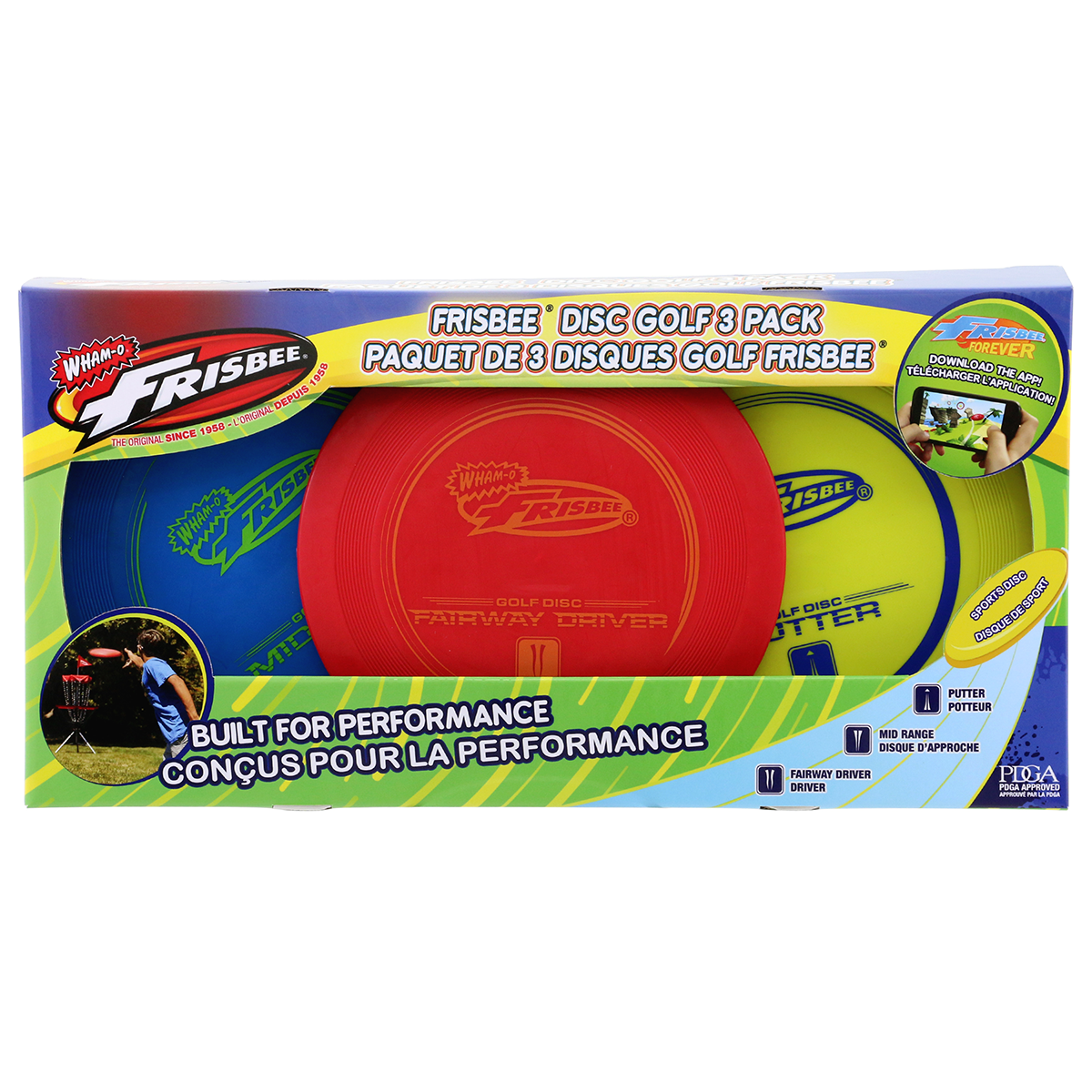 Wham-O Frisbee® Disc Golf (3 Pack) on sale now and part of the {{collection.title}} of products.