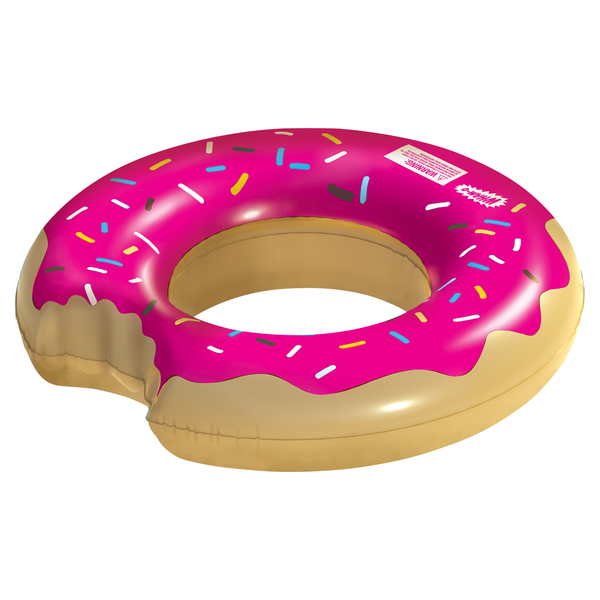 Splash Strawberry Donut Tube Pool Float Wham O