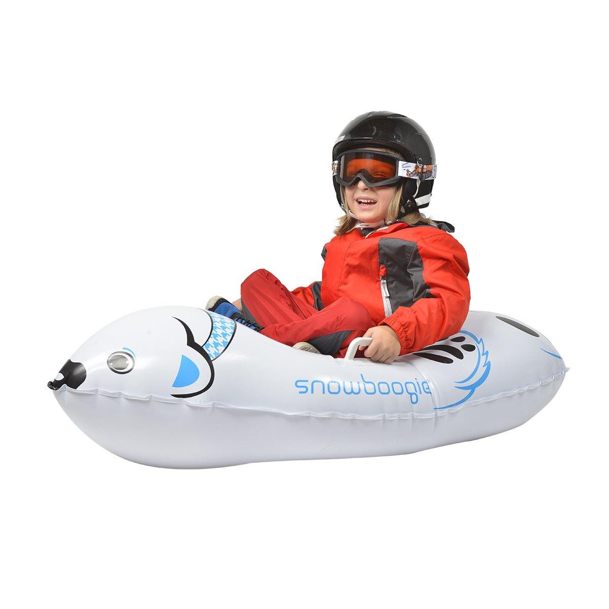 Childing are having fun with Wham-O Snowboogie® Animal Snow Tube 44"