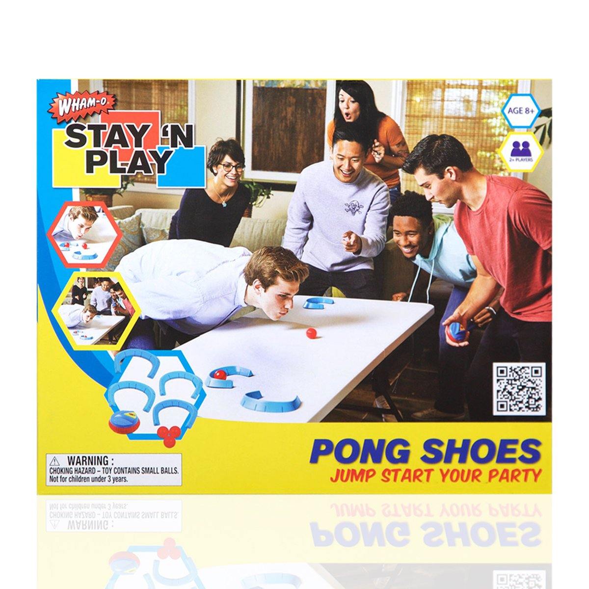 Product Package Wham-O Pong Shoes - Stay 'N Play on sale