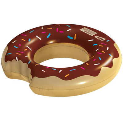 Wham-O Splash Chocolate Donut Tube Pool Float